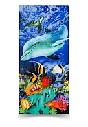 Toallon Playero Microfibra 70x140