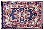 Alfombra Para Ambiente Costado Cama Decorativa 50x80