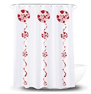 Cortina Baño Teflon Estampada Deluxe