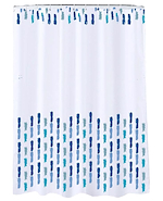 Cortina Baño Teflon Estampada Deluxe