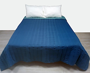 Cubrecama Quilt Ke Ultrasonico liso 160x220 Twin