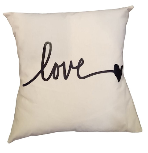 Funda de Almohadon Lienzo + Relleno de 40x40