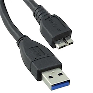Cable disco externo USB A - USB MICRO B