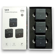 SX9-IP Micrófono inalambrico ficha Lightning x2