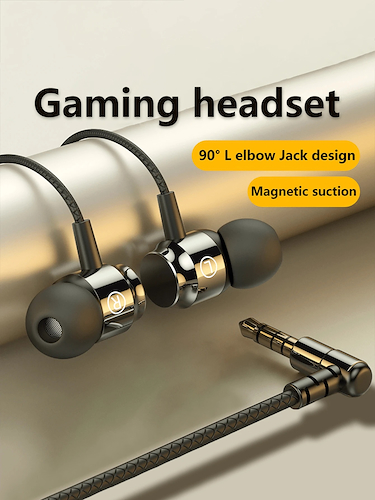 MAINLAND Auriculares in ear con cable de 3.5mm