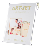ART-JET  Papel Fotográfico Brillante 180Grs X100u