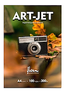 ART-JET  Papel Fotográfico Brillante Flex A4 - 200Gr X100u