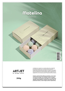 ART-JET  Papel Matelina Doble Faz A4 200Gr X50u