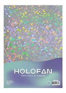 ART-JET HOLOFAN Papel holográfico Lluvia de Diamantes A4 x20u