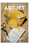 ART-JET  Papel Fotográfico Canvas Corteza de Pino x50u 230gr