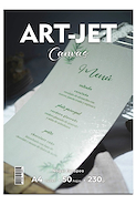 ART-JET  Papel Fotográfico Canvas Nogal Europeo x50u 230gr
