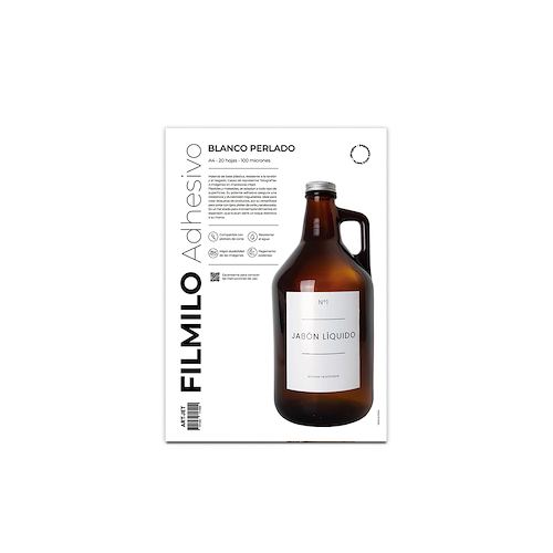 ART-JET  Filmilo Blanco Perlado x20
