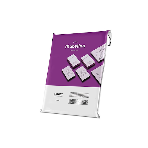 ART-JET  Matelina doble faz 220gr A4 x100u