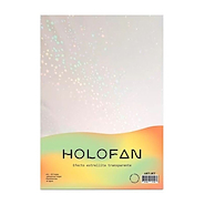 ART-JET HOLOFAN Papel holografico Estrellita Transparente A4 x20u