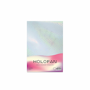 ART-JET Holofan Papel holografico Efecto Corazonada Transparente A4 x20u