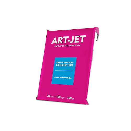 ART-JET  Papel Para Sublimar Especifico Color UP A4 X100u
