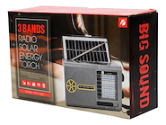 BIGSOUND KTF-1480 RADIO AM FM CON CARGA SOLAR