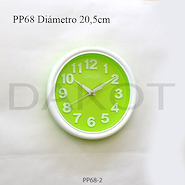 DAKOT PP68 Reloj de pared de plastico