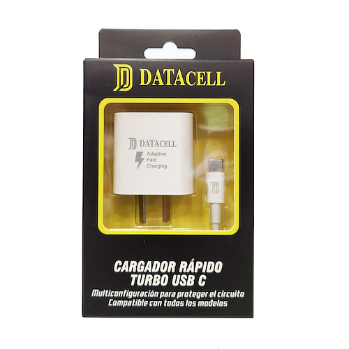 DATA CELL PD45W Cargador rapido turbo usb C con cable
