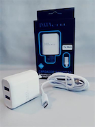 DATA CELL TV2V8 Cargador rapido 3.0 micro usb 2 salidas