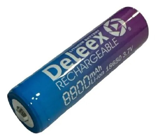 DELEEX  Batería de litio  recargable 7800mAh 3.7v