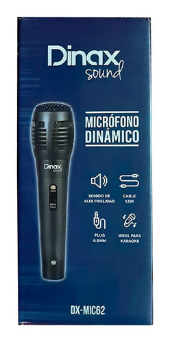 DINAX DX-MIC62 microfono dinamico