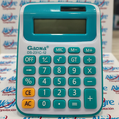 GAONA Calculadora DS-231C Calculadora 9x12cm