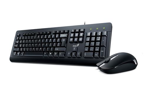 GENIUS Km-160 Combo Teclado Y Mouse Con Cable
