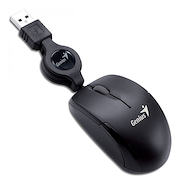 GENIUS Micro Traveler Mini mouse USB Black