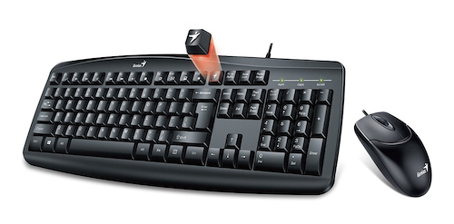 GENIUS KM-200 Combo teclado y mouse smart