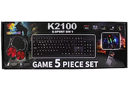 GENIUS K2100 Teclado 5 en 1