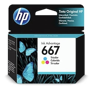 HP 667 Cartucho 667 Original - Tricolor