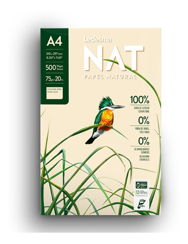 LEDESMA NAT Resma A4 natural 75GR