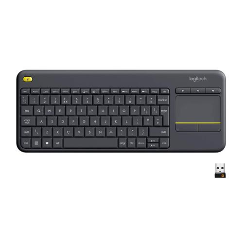 LOGITECH K400 PLUS Teclado inalámbrico con touchpad integrado (ñ)