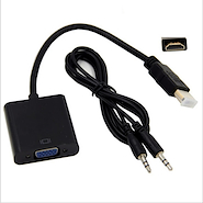 SEISA SM-C7819 Conversor Hdmi a Vga con cable audio