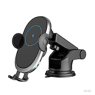 SEISA ZC-C6 SOPORTE PARA CELULAR CON CARGA INALAMBRICA 15W