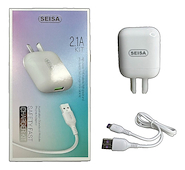 SEISA v10-ip cargador 2.1A + cable iphone