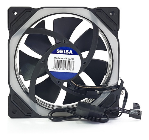 SEISA HW12J01 Cooler 120mm con luz