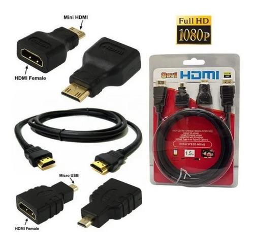SEISA SM-C7820 Cable HDMI con fichas Adaptables