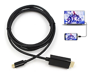 SEISA HC-01 Cable HDMI - Tipo C Audio  Video 2m