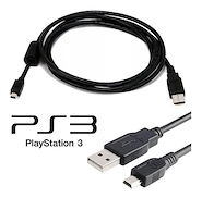 SONY PS3 Cable cargador joystick PS3 1.5m en caja