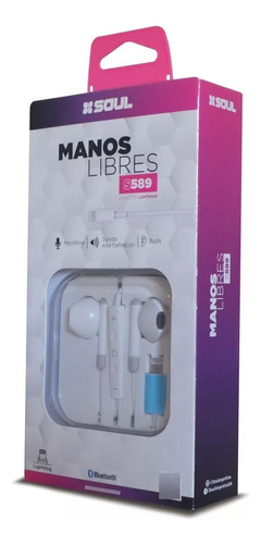 SOUL S589 Auricular con ficha lightning