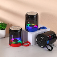 T&G TG-314 Parlante Bluetooth con luces de clores radio/mic/sd