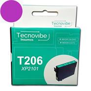 TECNOVIBE TCV-T206Y Cartucho Tecnovibe Amarillo T206