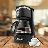 TELEFUNKEN Verona Cafetera Eléctrica Verona Plus 1.2l Jarra Vidrio Telefunken