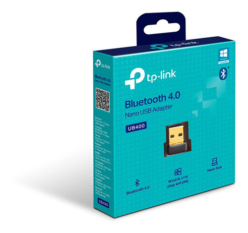 TP-LINK UB400 Adaptador Bluetooth USB Nano adapter