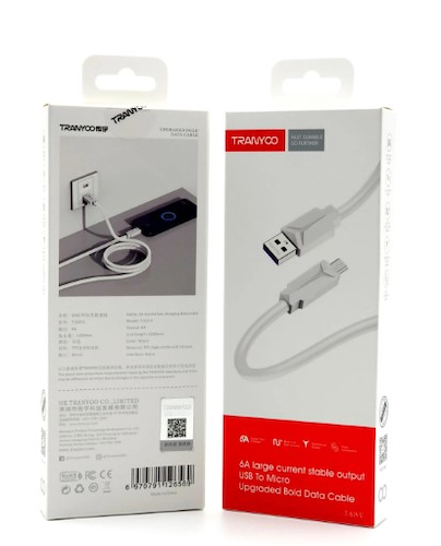 TRANYOO T-S19V Cable USB A-V8