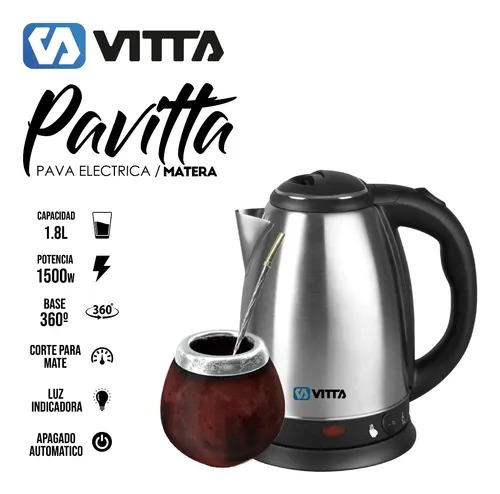 VITTA PAV-PE15002M Pava Eléctrica matera 1.8lt 1500w