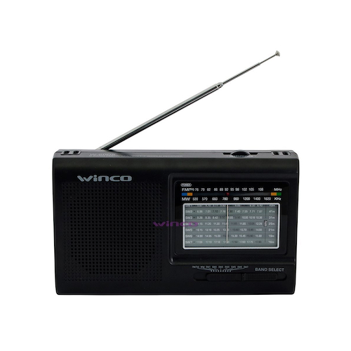 WINCO W2005 Radio Winco W-2005 Portatil Am Fm Pilas O Cable Analógica Ep