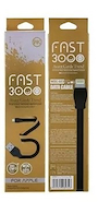 WK WDC-023 Cable USB Iphone fast 3mts. 2.4A
